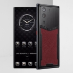 VERTU METAVERTU CALF LEATHER RASPBERRY RED 5G WEB3 PHONE